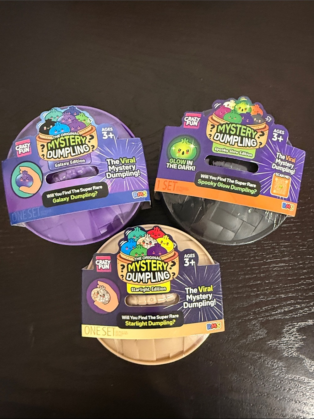 3x RMS The Original Mystery Dumpling Assorted Edition's